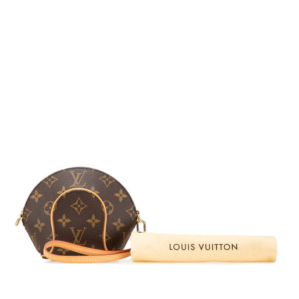ルイ ヴィトン モノグラム ミニ エリプス ショルダーバッグ M51129 ブラウン PVC レザー レディース LOUIS VUITTON 【中古】