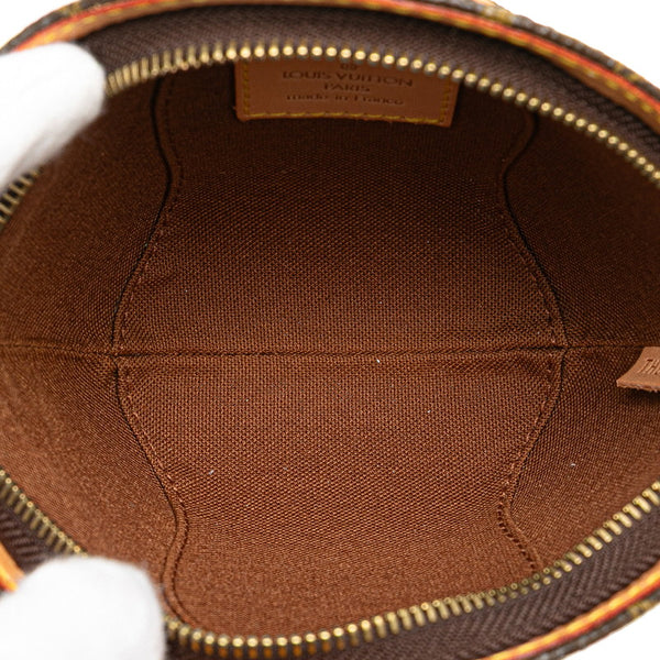 ルイ ヴィトン モノグラム ミニ エリプス ショルダーバッグ M51129 ブラウン PVC レザー レディース LOUIS VUITTON 【中古】