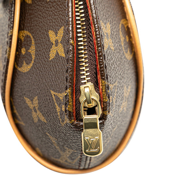 ルイ ヴィトン モノグラム ミニ エリプス ショルダーバッグ M51129 ブラウン PVC レザー レディース LOUIS VUITTON 【中古】