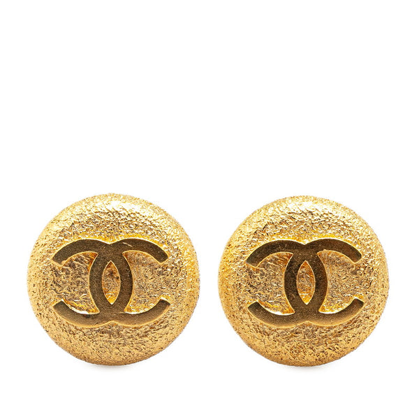 シャネル ヴィンテージ ココマーク イヤリング ゴールド メッキ レディース CHANEL 【中古】