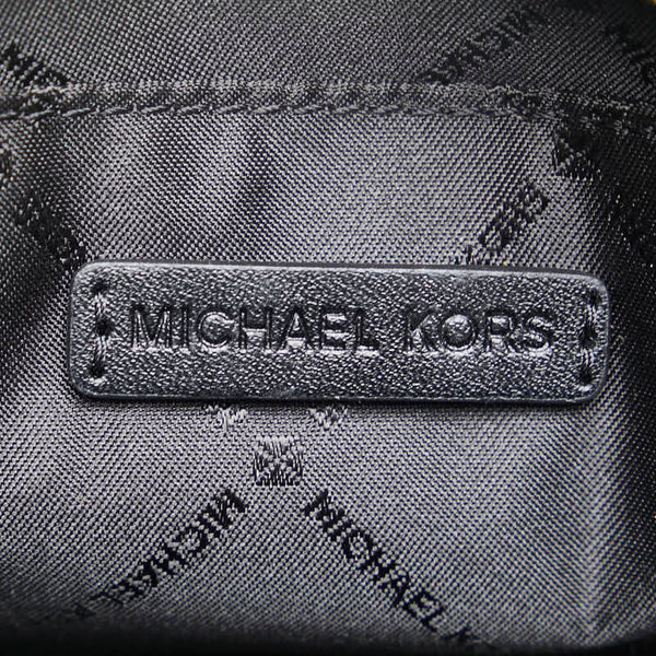 マイケルコース SHEILA SM EW TZ XBODY 斜め掛け ショルダーバッグ クロスボディ ブラック PVC レディース Michael Kors 【中古】