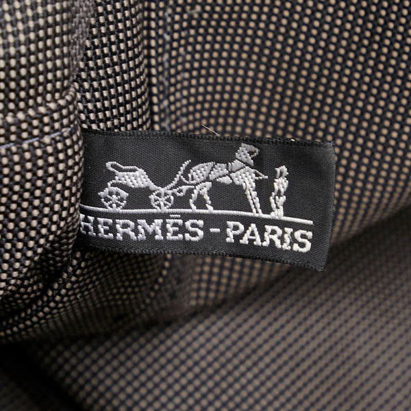 エルメス エールラインGM トートバッグ グレー キャンバス レディース HERMES 【中古】