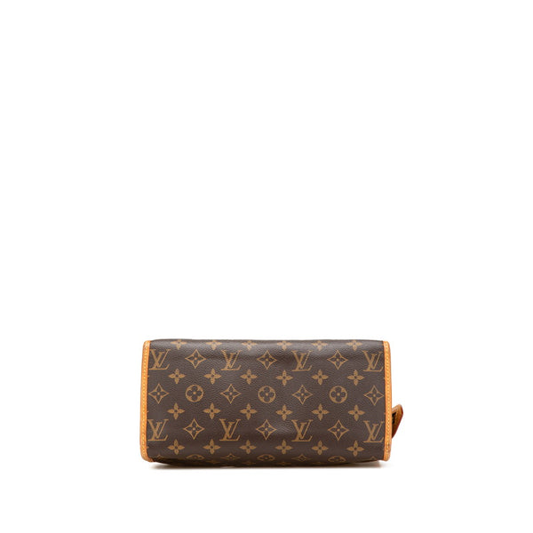 ルイ ヴィトン モノグラム ポパンクール オ ハンドバッグ M40007 ブラウン PVC レザー レディース LOUIS VUITTON 【中古】