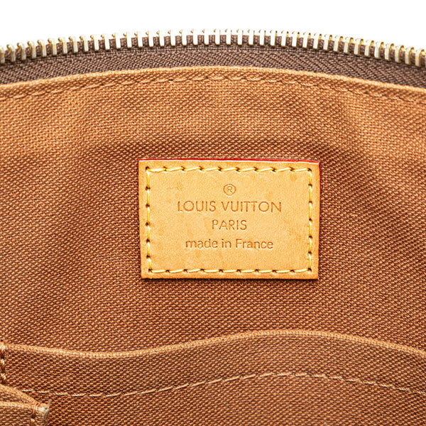 ルイ ヴィトン モノグラム ポパンクール オ ハンドバッグ M40007 ブラウン PVC レザー レディース LOUIS VUITTON 【中古】