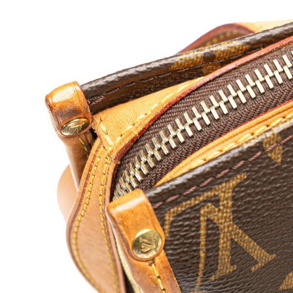 ルイ ヴィトン モノグラム ポパンクール オ ハンドバッグ M40007 ブラウン PVC レザー レディース LOUIS VUITTON 【中古】