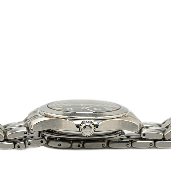 オメガ シーマスター 120ｍ 腕時計 2511 81 クオーツ ブラック文字盤 ステンレススチール レディース OMEGA 【中古】