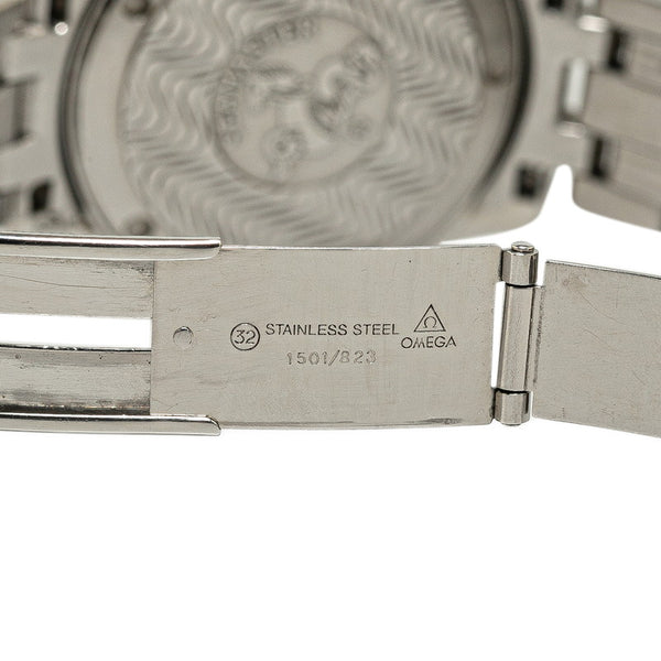 オメガ シーマスター 120ｍ 腕時計 2511 81 クオーツ ブラック文字盤 ステンレススチール レディース OMEGA 【中古】