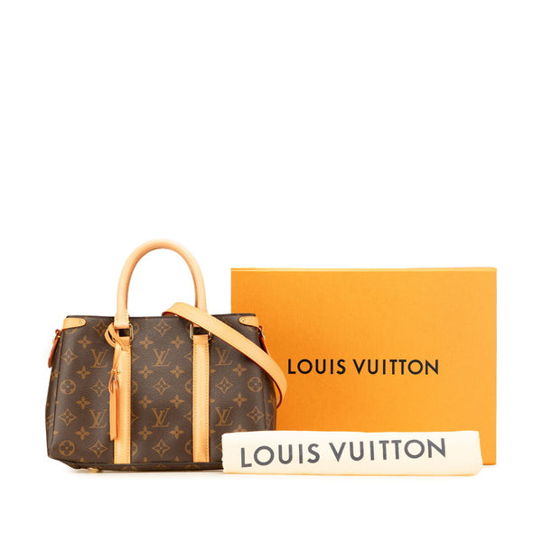 ルイ ヴィトン モノグラム スフロBB ハンドバッグ ショルダーバッグ 2WAY M44815 ブラウン PVC レザー レディース LOUIS VUITTON 【中古】
