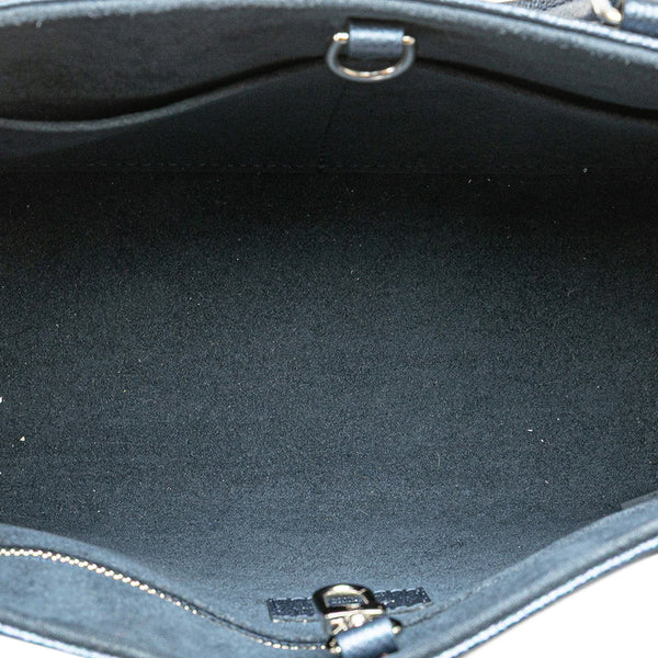ルイ ヴィトン モノグラム アンプラント オンザゴーPM ハンドバッグ ショルダーバッグ 2WAY M58956 メタリックブルー レザー レディース LOUIS VUITTON 【中古】