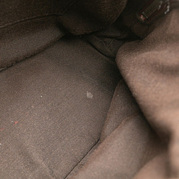 グッチ シェリーライン ハンドバッグ ショルダーバッグ 2WAY 341504 レッド レザー レディース GUCCI 【中古】