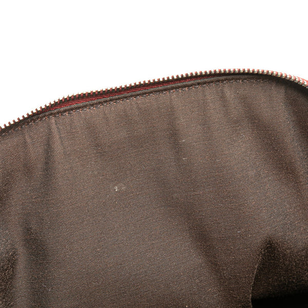 グッチ シェリーライン ハンドバッグ ショルダーバッグ 2WAY 341504 レッド レザー レディース GUCCI 【中古】