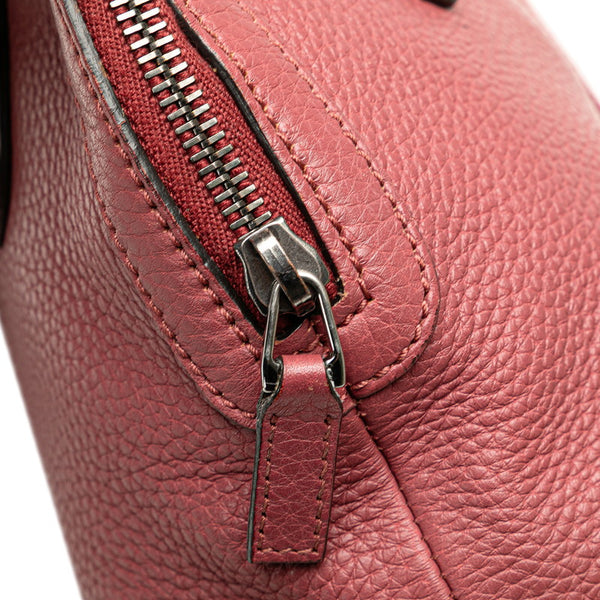 グッチ シェリーライン ハンドバッグ ショルダーバッグ 2WAY 341504 レッド レザー レディース GUCCI 【中古】