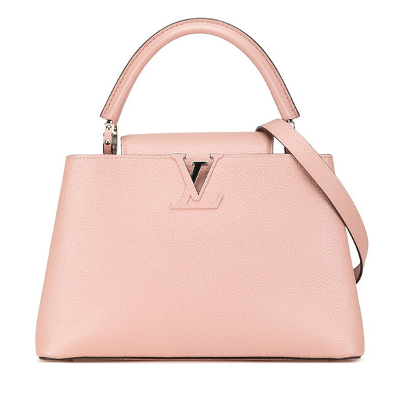 ルイ ヴィトン カプシーヌPM  ハンドバッグ ショルダーバッグ 2WAY M42258 マグノリア ピンク トリヨンレザー レディース LOUIS VUITTON 【中古】