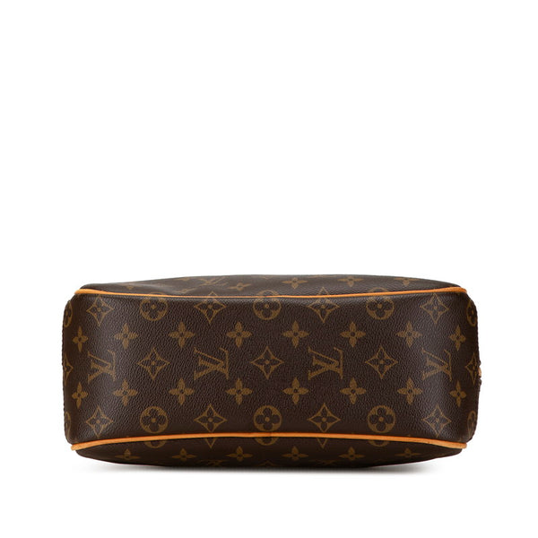 ルイ ヴィトン モノグラム トゥルーヴィル ハンドバッグ M42228 ブラウン PVC レザー レディース LOUIS VUITTON 【中古】