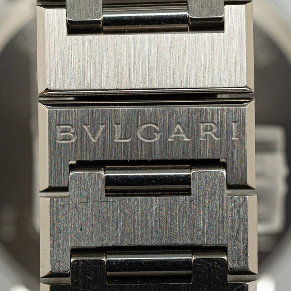 ブルガリ ブルガリブルガリ 腕時計 BB30SSD クオーツ ブラック文字盤 ステンレススチール レディース BVLGARI 【中古】