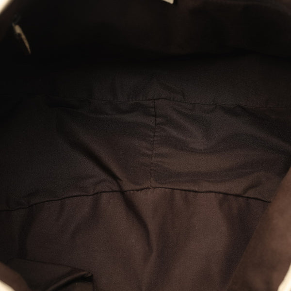 グッチ GGキャンバス アビー トートバッグ ショルダーバッグ 130736 ベージュ キャンバス レザー レディース GUCCI 【中古】