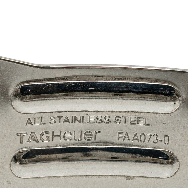 タグホイヤー フォーミュラー1 腕時計 WAZ1111 クオーツ ホワイト文字盤 ステンレススチール ラバー レディース TAG HEUER 【中古】