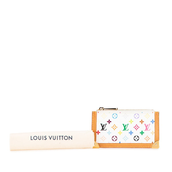 ルイ ヴィトン モノグラム ポシェット クレ コインケース M92655 ブロン マルチカラー PVC レザー レディース LOUIS VUITTON 【中古】