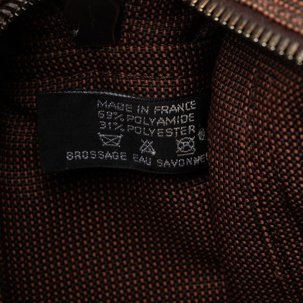 エルメス エールライントートPM ハンドバッグ トートバッグ ブラウン キャンバス レディース HERMES 【中古】