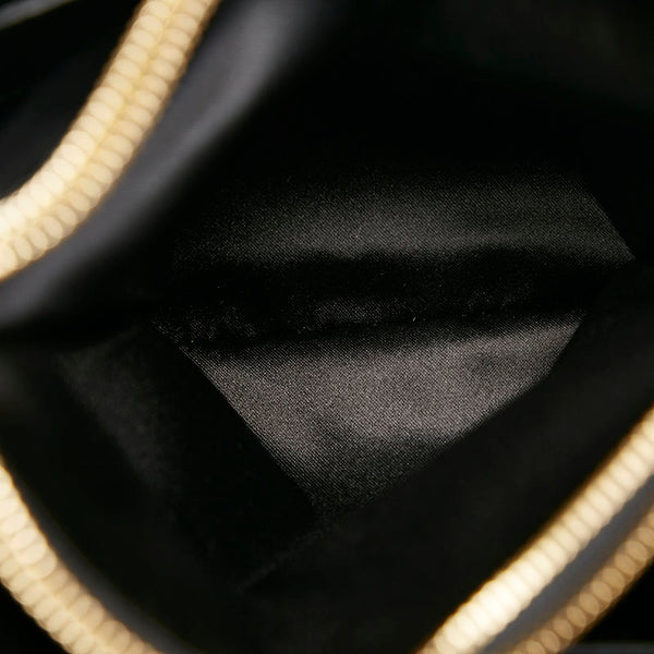 コーチ ミニ ボロー ハンドバッグ ショルダーバッグ 2WAY 28163 ブラック レザー レディース COACH 【中古】