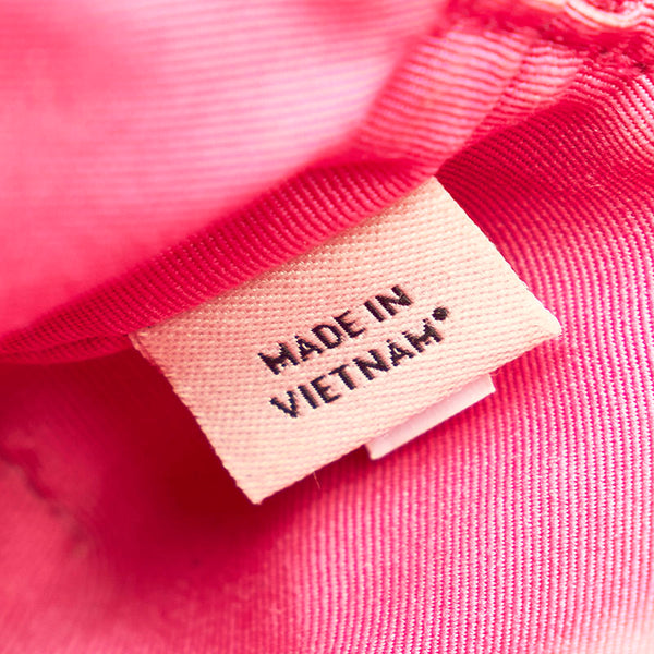 コーチ コスメポーチ F52630 ピンク レザー レディース COACH 【中古】