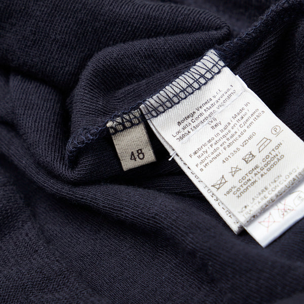 ボッテガヴェネタ ニット カーディガン サイズ:48 ネイビー コットン レディース BOTTEGAVENETA 【中古】