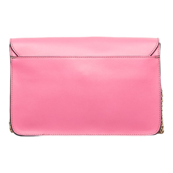 フルラ チェーンショルダーバッグ ピンク レザー レディース Furla 【中古】