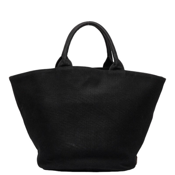 プラダ カナパ ハンドバッグ ショルダーバッグ 2WAY 1BG163 ブラック キャンバス レディース PRADA 【中古】