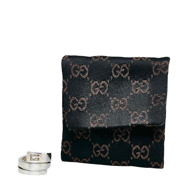 グッチ Gロゴ スネーク リング 指輪 SV925 シルバー レディース GUCCI 【中古】