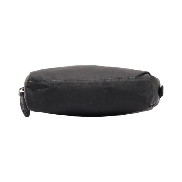 プラダ ポーチ コスメポーチ ブラック ナイロン レディース PRADA 【中古】