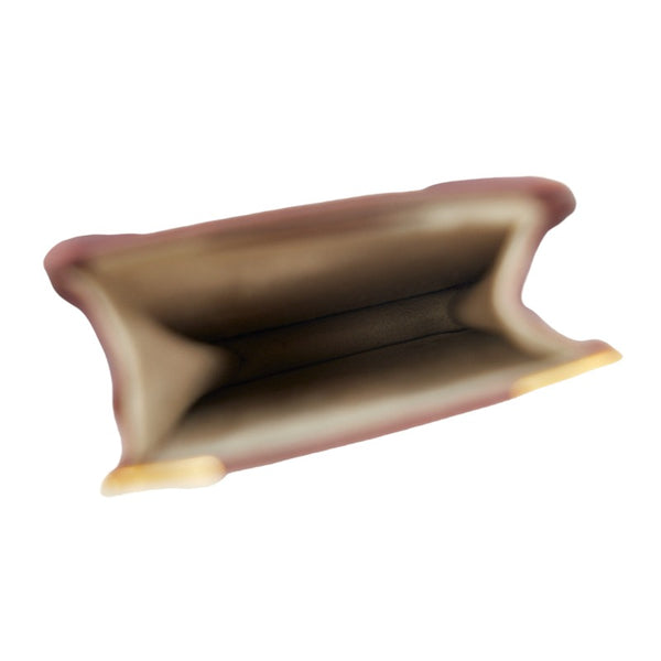 カルティエ マスト メガネケース ワインレッド レザー レディース CARTIER 【中古】