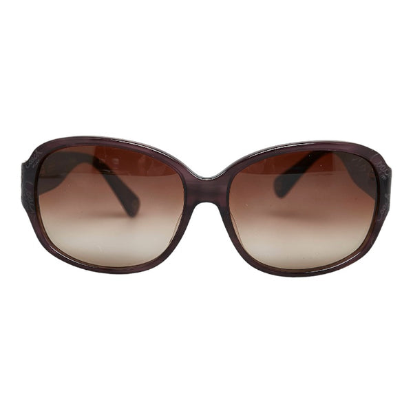 コーチ MARILYN マリリン グラデーションレンズ サングラス S703A ブラウン プラスチック レディース COACH 【中古】