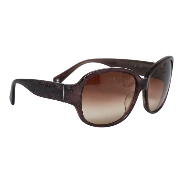 コーチ MARILYN マリリン グラデーションレンズ サングラス S703A ブラウン プラスチック レディース COACH 【中古】