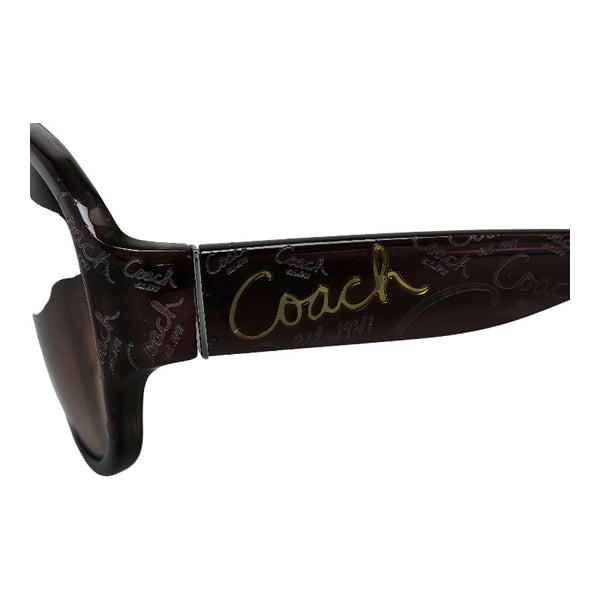 コーチ MARILYN マリリン グラデーションレンズ サングラス S703A ブラウン プラスチック レディース COACH 【中古】