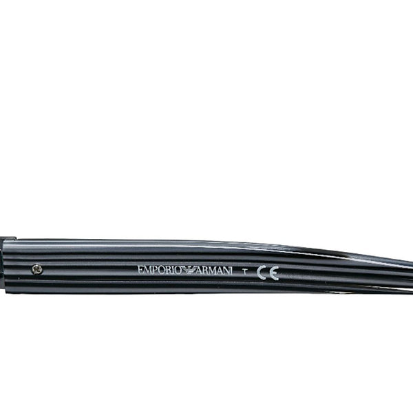 アルマーニ 伊達眼鏡 メガネ EA3084F 5017 ブラック クリア プラスチック メンズ ARMANI 【中古】