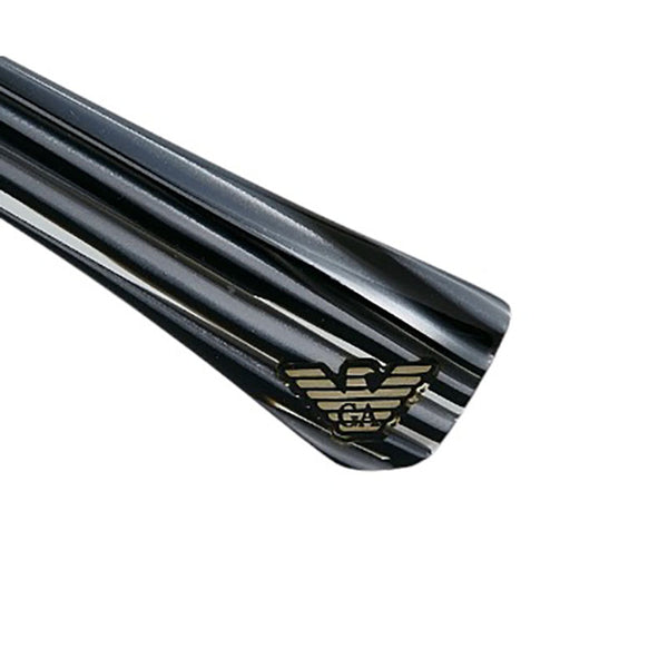アルマーニ 伊達眼鏡 メガネ EA3084F 5017 ブラック クリア プラスチック メンズ ARMANI 【中古】