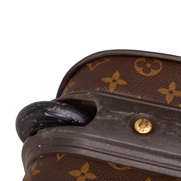 ルイ ヴィトン モノグラム トロリー50 ボスフォール キャリーバッグ M23259 ブラウン PVC レザー メンズ LOUIS VUITTON 【中古】