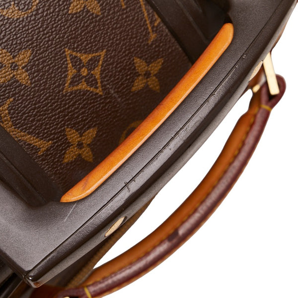 ルイ ヴィトン モノグラム トロリー50 ボスフォール キャリーバッグ M23259 ブラウン PVC レザー メンズ LOUIS VUITTON 【中古】