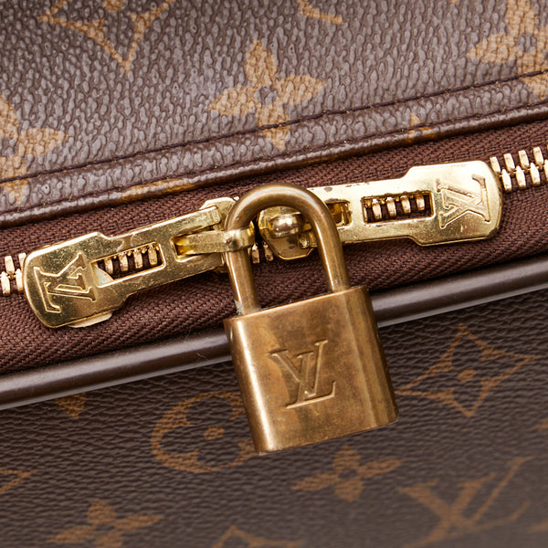 ルイ ヴィトン モノグラム トロリー50 ボスフォール キャリーバッグ M23259 ブラウン PVC レザー メンズ LOUIS VUITTON 【中古】