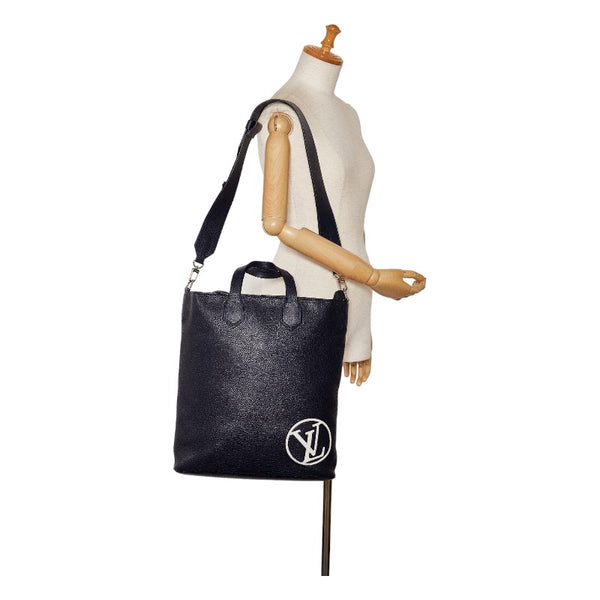 ルイ ヴィトン イーストサイド トート ハンドバッグ ショルダーバッグ 2WAY M53428 ネイビー トリヨンレザー レディース LOUIS VUITTON 【中古】