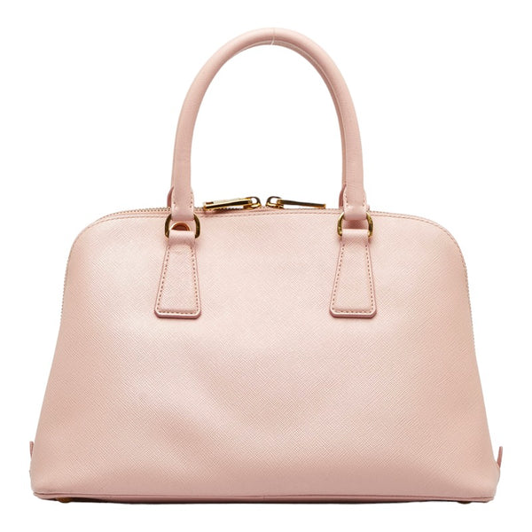プラダ サフィアーノ ハンドバッグ ショルダーバッグ 2WAY 1BA837 ピンク レザー レディース PRADA 【中古】