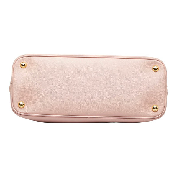 プラダ サフィアーノ ハンドバッグ ショルダーバッグ 2WAY 1BA837 ピンク レザー レディース PRADA 【中古】