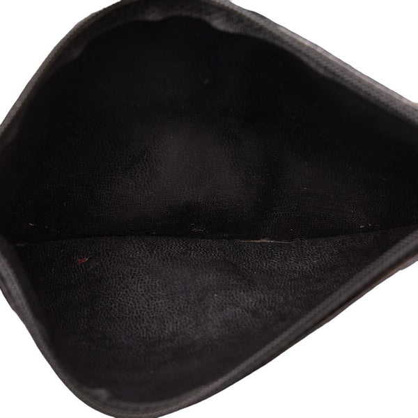 シャネル ココマーク トリプルココ ココボール 斜め掛け チェーン ショルダーバッグ ブラック キャビアスキン レディース CHANEL 【中古】