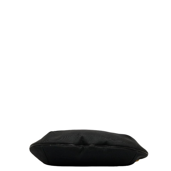 グッチ シェリー ワンショルダーバッグ  106663 ブラック キャンバス レザー レディース GUCCI 【中古】