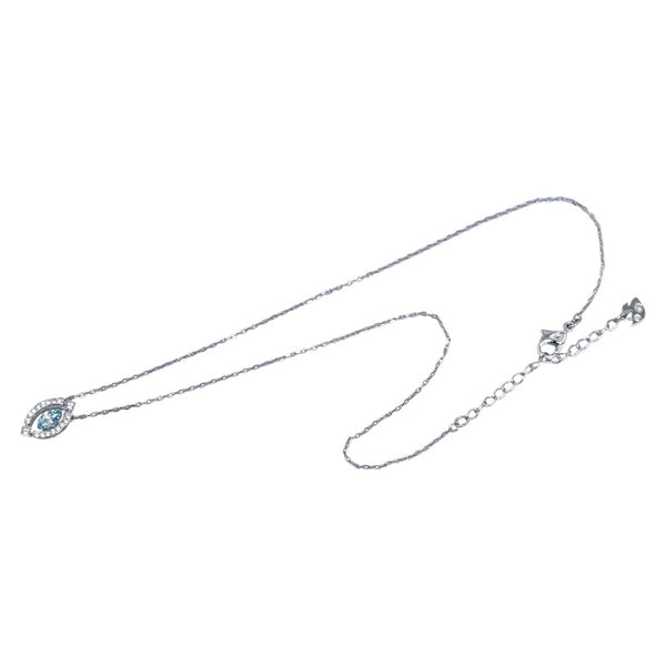 スワロフスキー ダンシングストーン ネックレス シルバー メタル レディース SWAROVSKI 【中古】