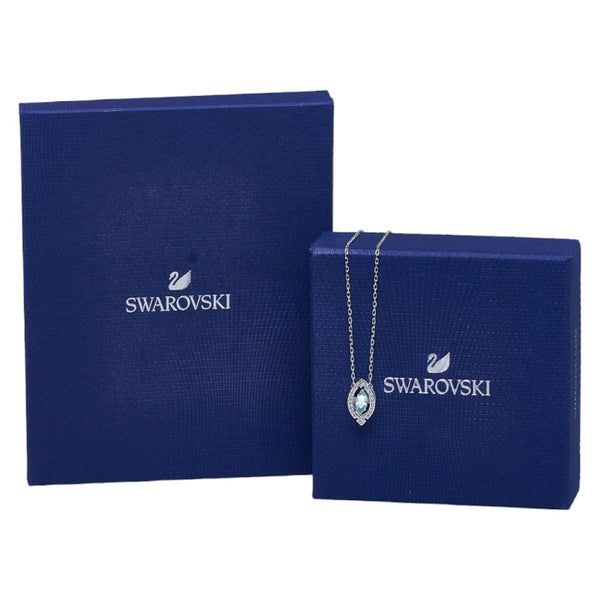 スワロフスキー ダンシングストーン ネックレス シルバー メタル レディース SWAROVSKI 【中古】