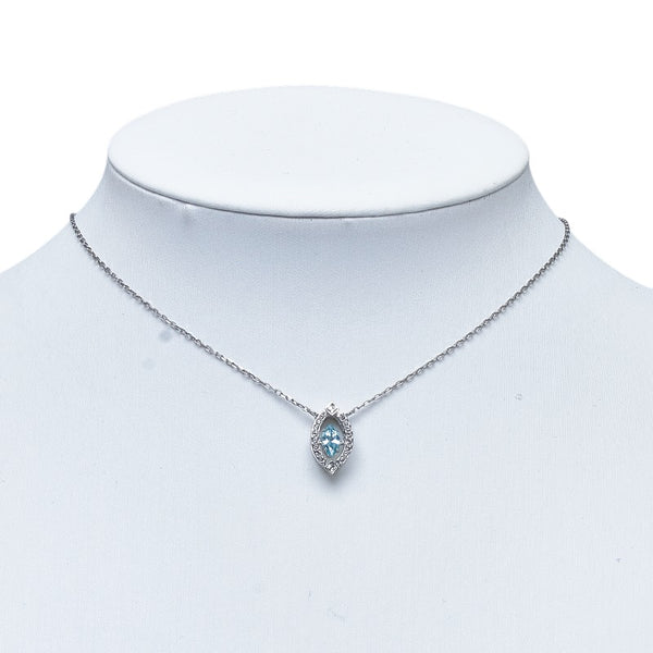 スワロフスキー ダンシングストーン ネックレス シルバー メタル レディース SWAROVSKI 【中古】