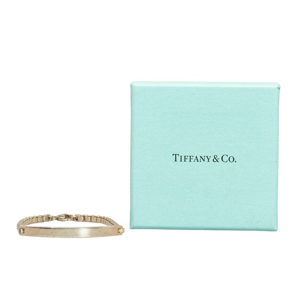 ティファニー ベネチアン リンク ID ブレスレット シルバー SV925 シルバー メンズ TIFFANY&Co. 【中古】