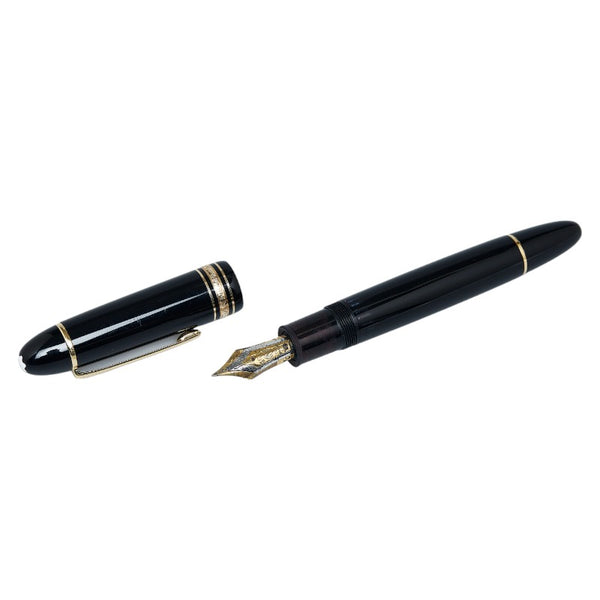 モンブラン マイスターシュテュック 149 万年筆 ブラック ゴールド K18YG イエローゴールド メンズ MONTBLANC 【中古】