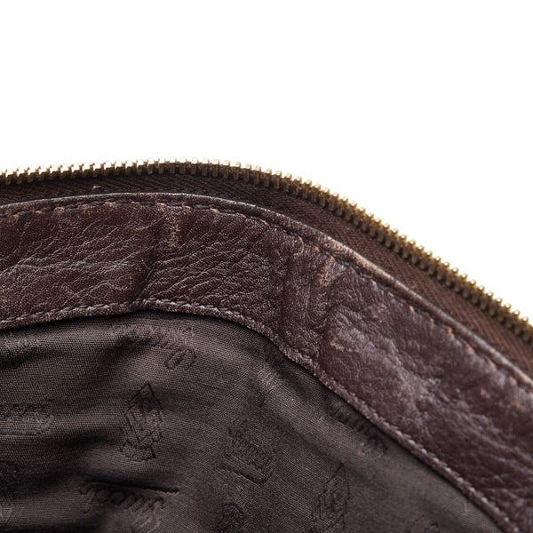 グッチ グッチシマ スーキー ハンドバッグ ショルダーバッグ ２WAY 223974 ブラウン レザー レディース GUCCI 【中古】